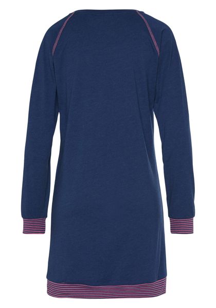 Vivance Dreams Nachthemd mit dekorativen Flatlock-Nähten in Neonfarben günstig online kaufen