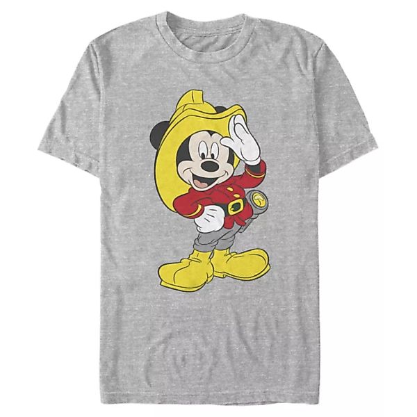 Disney - Micky Maus - Micky Maus Mickey Firefighter - Männer T-Shirt günstig online kaufen