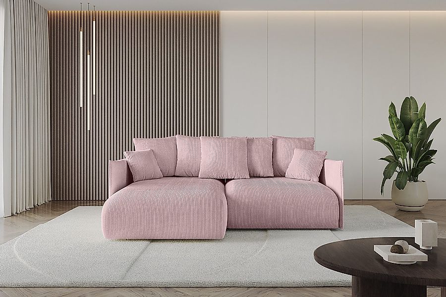 ALTDECOR Ecksofa ONESK-L, Couch mit Schlaffunktion, günstig online kaufen