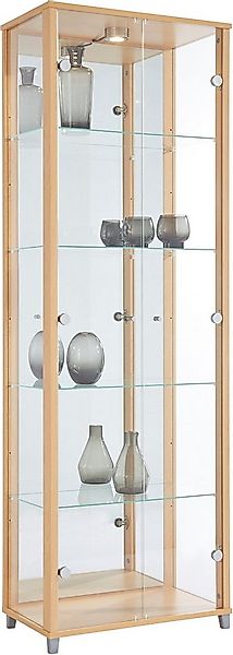 fif möbel Vitrine OPTIMA Standvitrine, Vitrinenschrank, Glasvitrine, Sammle günstig online kaufen