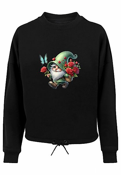 F4NT4STIC Sweatshirt "Gnom Frühling Blumen Schmetterling" Premium Qualität günstig online kaufen