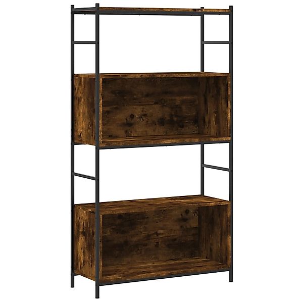 vidaXL Bücherregal Bücherregal Räuchereiche 80x30x145,5 cm günstig online kaufen