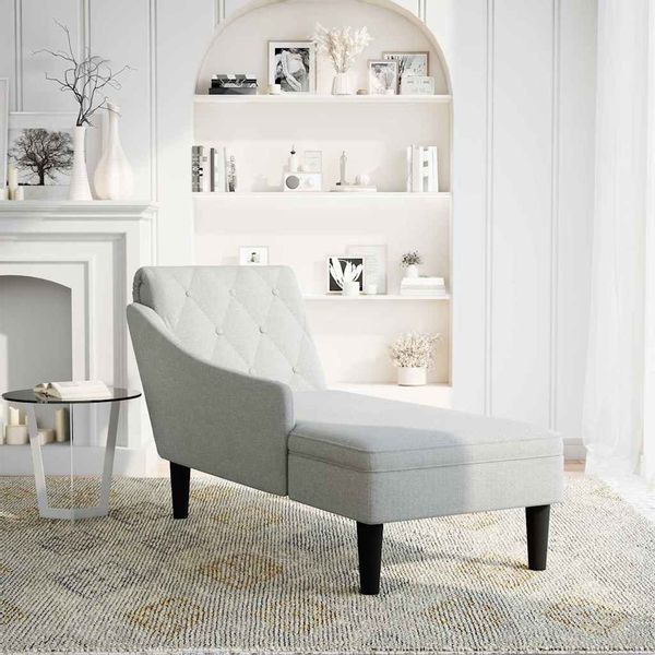 vidaXL Chaiselongue Chaiselongue mit Kissen und günstig online kaufen
