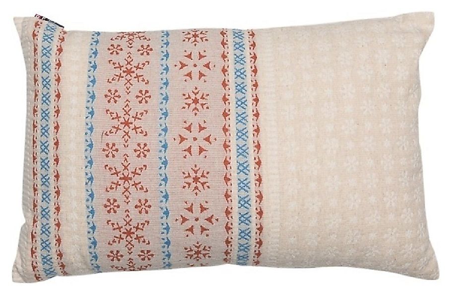 DAVID FUSSENEGGER Kissenhülle Lino 'Nordische Bordüre' 40 x 60 cm günstig online kaufen