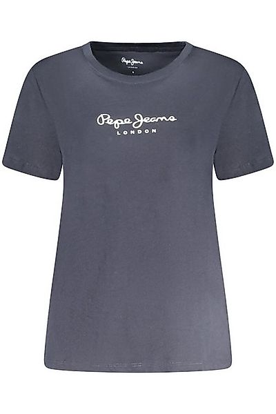 Pepe Jeans T-Shirt Damen Kurzarm T-Shirt in Blau aus nachhaltiger günstig online kaufen