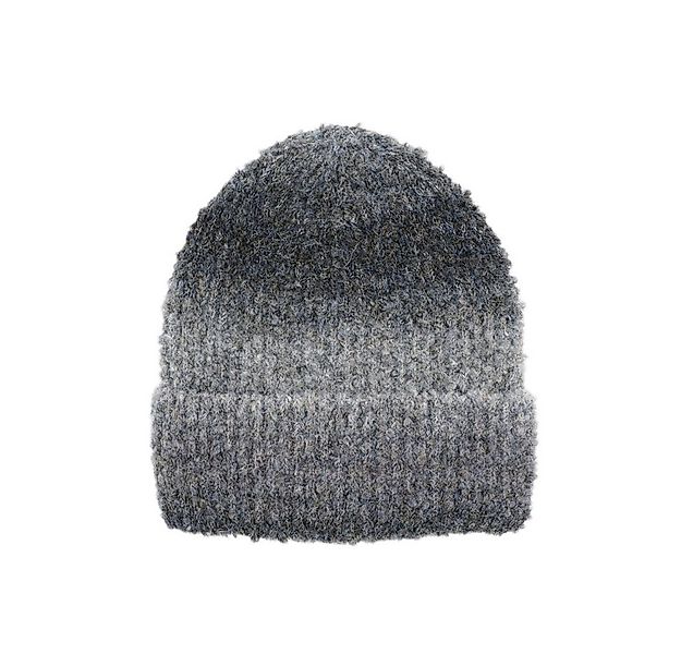 CAPO Strickmütze Wollanteil, Bouclè-Garn, Farbverlauf günstig online kaufen