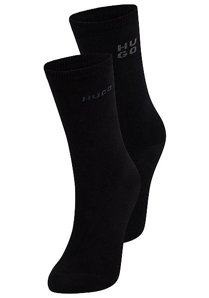 HUGO Socken 2P RS UNI LOGO CC (2-Paar) mit dezentem Logo, nahtlose Verarbei günstig online kaufen