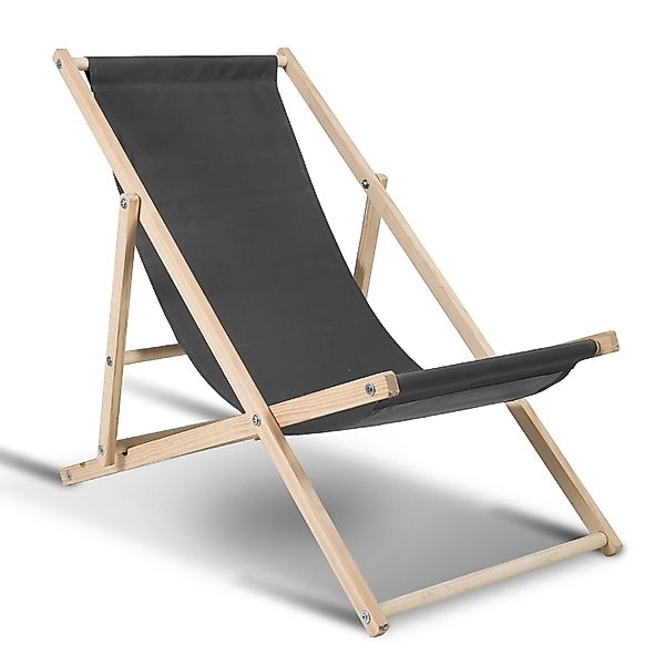 Clanmacy Gartenliege Liegestuhl Holz Klappbar Balkon günstig online kaufen