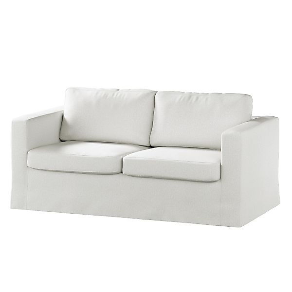Bezug für Karlstad 2-Sitzer Sofa nicht ausklappbar, lang, creme, Sofahusse, günstig online kaufen