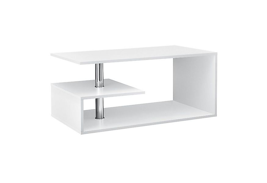 en.casa Couchtisch, »Haarlem« 90 x 50 x 41 cm Weiß günstig online kaufen