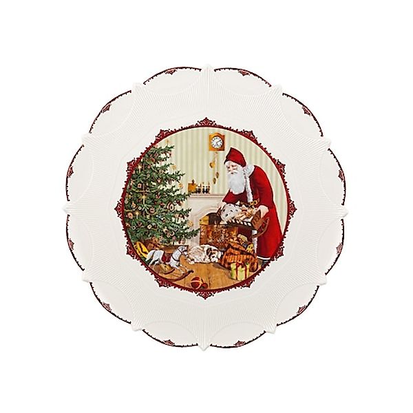 Villeroy & Boch Servierplatte »Gebäckteller "Santa bringt Geschenke" Toy's günstig online kaufen