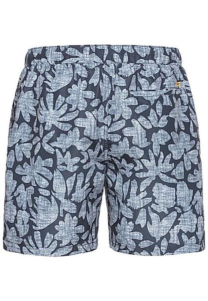 camel active Bermudas Beachshorts mit Blätterprint günstig online kaufen