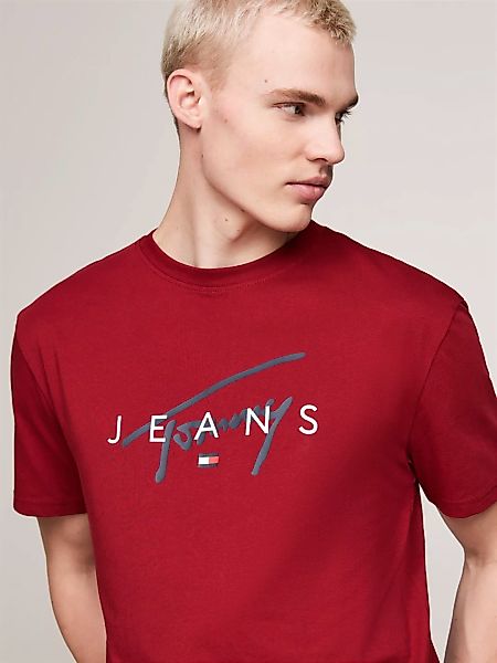 Tommy Jeans Plus T-Shirt "TJM REG SIGNATURE TWIST TEE EXT", Große Größen günstig online kaufen