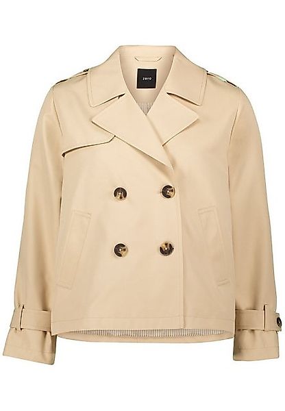 Zero Langjacke zero Trenchjacke zweireihig mit günstig online kaufen