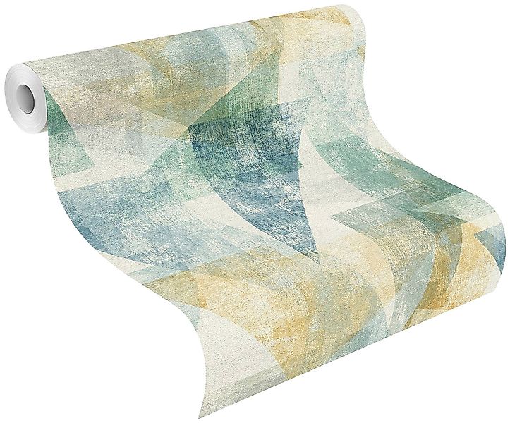 Rasch Vliestapete Linares, gemustert, geometrisch, (1 günstig online kaufen
