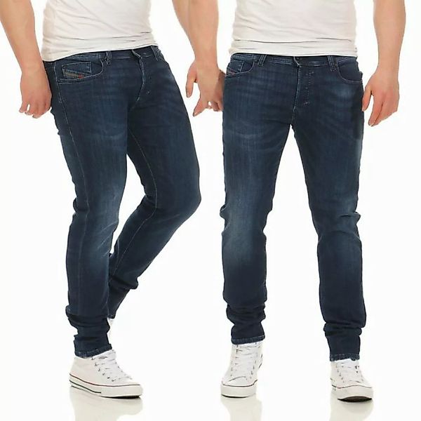 Diesel Skinny-fit-Jeans Diesel Herren Röhrenjeans SLEENKER 0679K Dark Wash günstig online kaufen