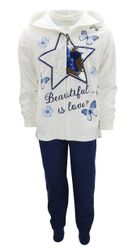 Girls Fashion Jogginganzug 3tlg. Freizeitset, Jacke günstig online kaufen