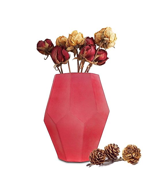 Sendez Dekovase Blumenvase Vase Tischvase Glasvase Dekovase Blumentopf Deko günstig online kaufen