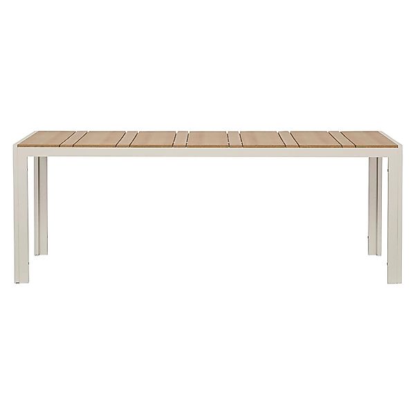 ebuy24 Noah Gartentisch Grau Teak Dekor günstig online kaufen
