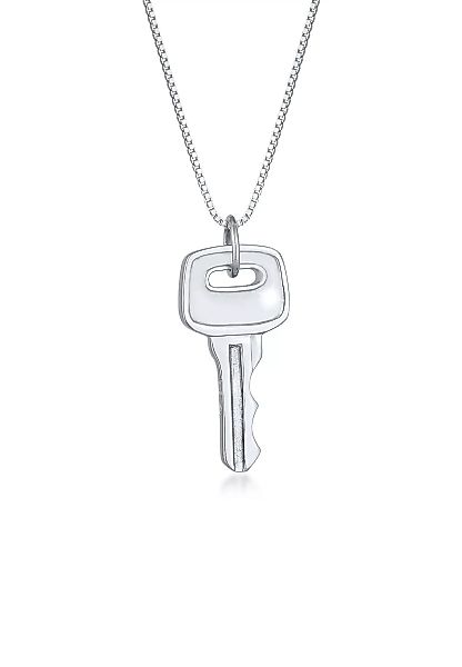 Kuzzoi Kette mit Anhänger "Herren Venezianer Schlüssel Key 925 Silber" günstig online kaufen