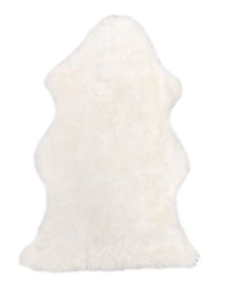 Wohndecke walexo Lammfell Teppich Naturfell Schaffell Dekofell Überwurf, wa günstig online kaufen