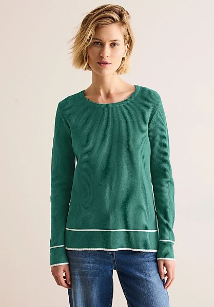 STREET ONE Strickpullover, aus Feinstrick günstig online kaufen