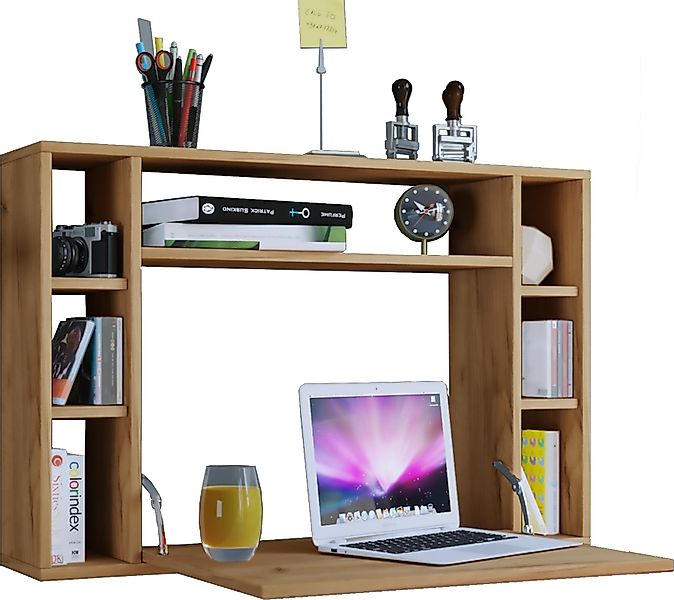 VCM Schreibtisch Holz Hänge Schreibtisch Wandschreibtisch günstig online kaufen