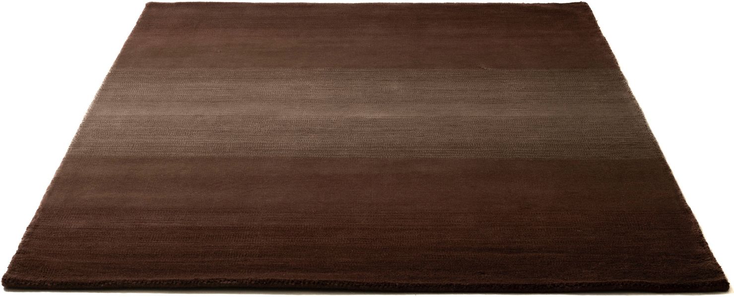 my home Wollteppich "Violetta" rechteckig 14 mm Höhe reine Wolle, handgeweb günstig online kaufen