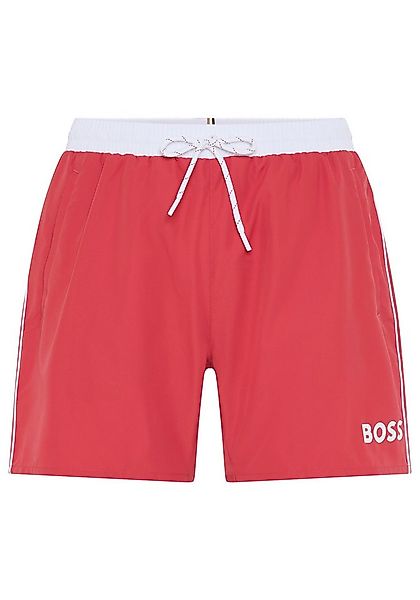 BOSS Badeshorts Starfish mit Kontraststreifen günstig online kaufen