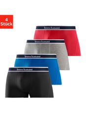 Bruno Banani Boxer "Boxershorts für Herren" 4er Pack, mit Steifen und Logo günstig online kaufen