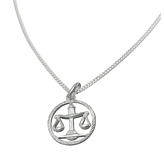 Schmuck Krone Kettenanhänger Anhänger Sternzeichen Waage mit 1,4mm Kette 92 günstig online kaufen