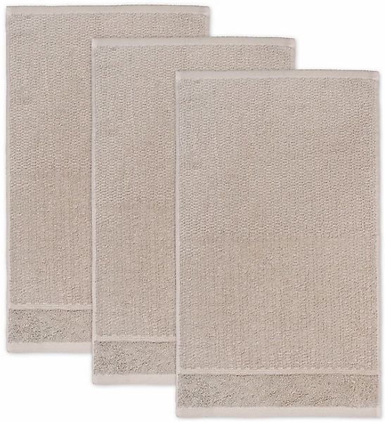Möve for frottana Gästehandtücher »Pearl«, (3 St., 3 Gästehandtücher (30x50 günstig online kaufen