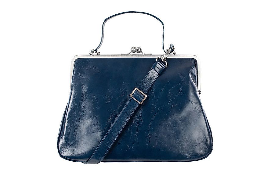 VOLKER LANG Schultertasche GRACE  Elegante Damen Bügeltasche aus italienisc günstig online kaufen