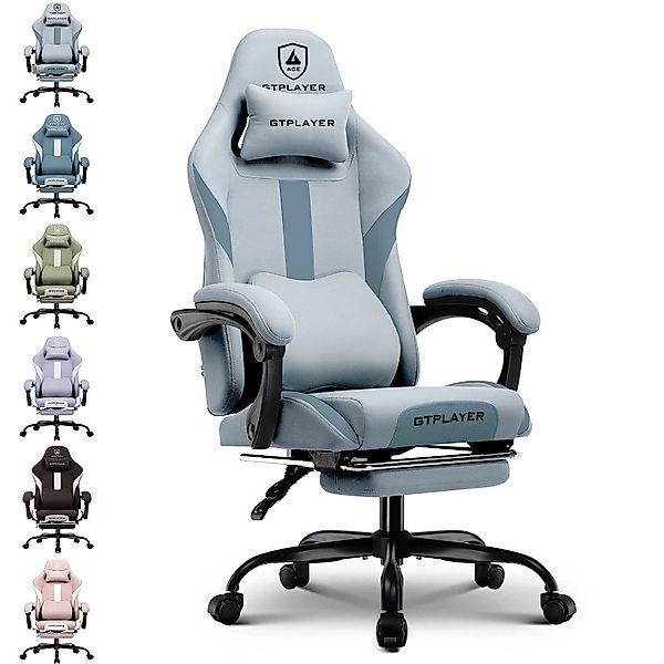 GTPLAYER Gaming-Stuhl Ergonomischer Gaming Sessel Schreibtischstuhl günstig online kaufen