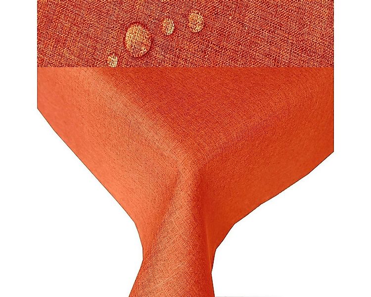 Tischdecke Strapazierfähig Leinenoptik Tischdecke bügelfrei, bügelfrei, pfl günstig online kaufen