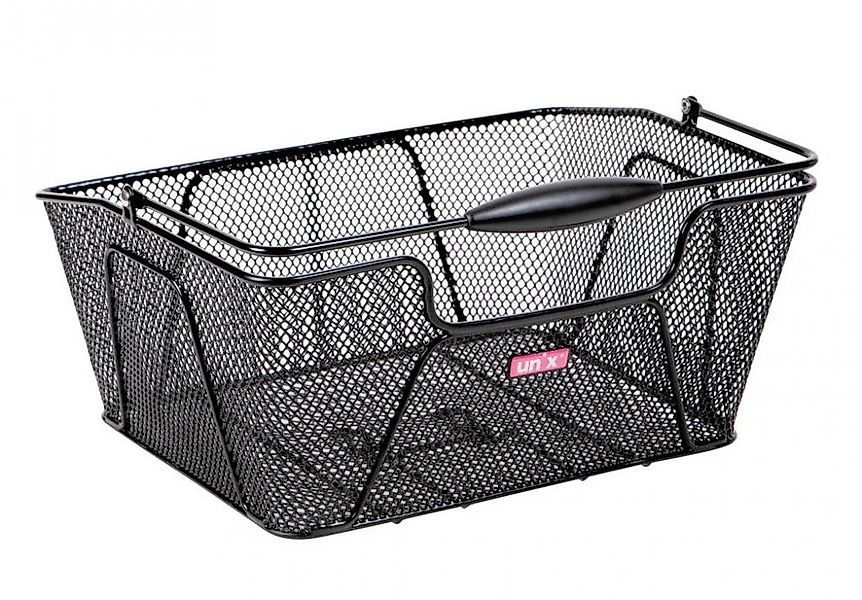 Unix Fahrradkorb Unix Hinterradkorb Remio 40x30x17cm, schwarz, engmaschig günstig online kaufen