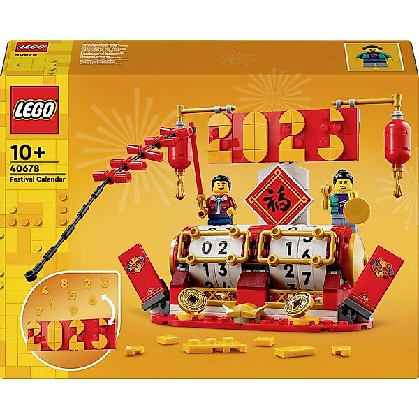LEGO® ICONS™ Feiertagskalender 40678 Konstruktionsspielsteine günstig online kaufen