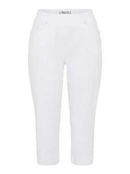 Comfort Plus-Caprihose Modell Carina Capri Raphaela by Brax weiss günstig online kaufen