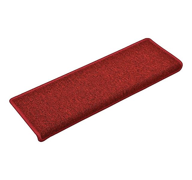 vidaXL Stufenmatte Stufenmatten 15 Stk. 65x21x4 cm Rot Rechteckiger Rand, R günstig online kaufen