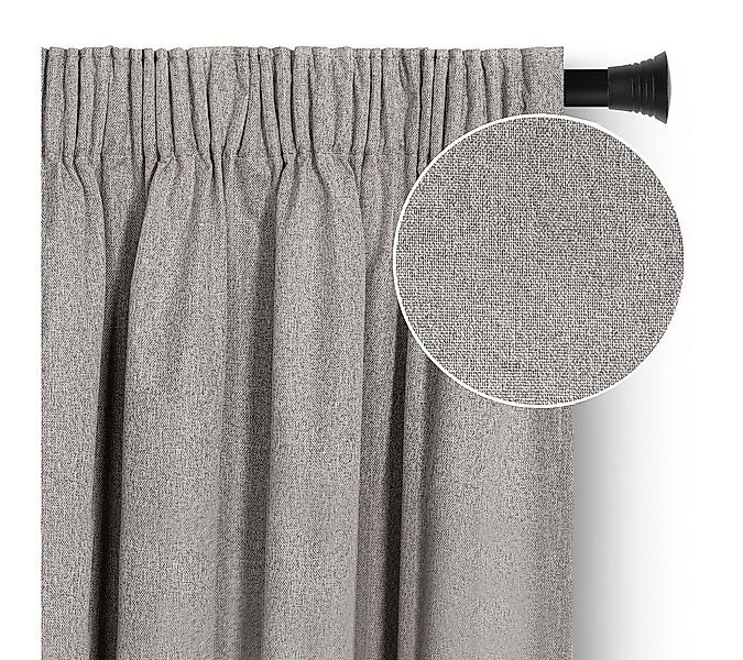 Restilo Gardine Gardine Kräuselband Multifunktionsband Verdunklungsvorhang günstig online kaufen