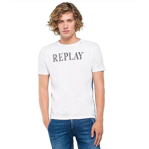 Replay Slub Jersey XL White günstig online kaufen
