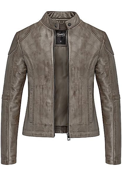 REPUBLIX Lederjacke OPAL Echtleder Damen Biker Zipper Jacke günstig online kaufen