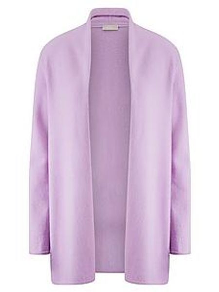 Strickjacke aus Schurwolle und Kaschmir include lila günstig online kaufen