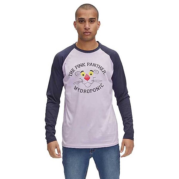 Hydroponic Pink Simple Langarm-t-shirt M Navy / Lavender günstig online kaufen
