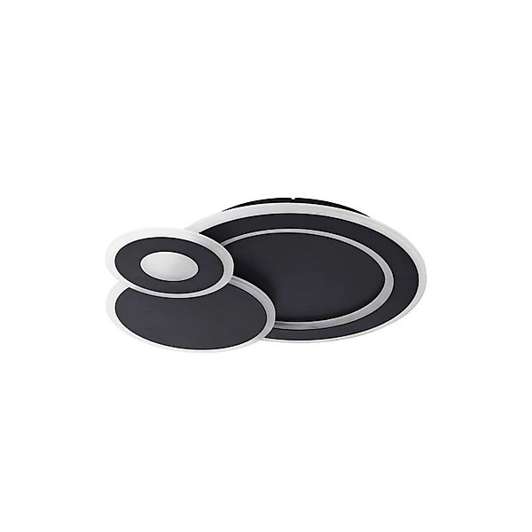 Lindby LED Deckenleuchte Briar 10037550 Dimmbar mit Leselampe Modern in Sch günstig online kaufen