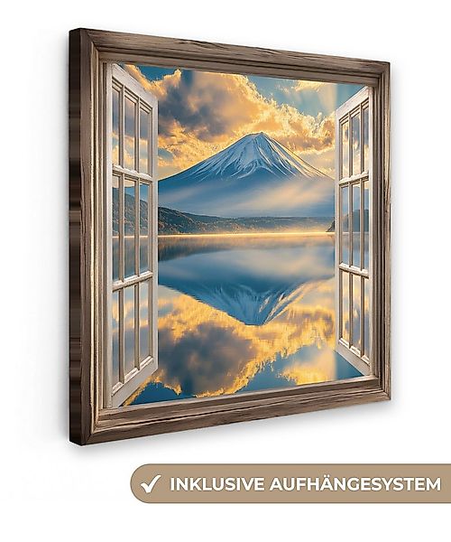 OneMillionCanvasses® Leinwandbild Aussicht - Landschaft - Berge - Ansichten günstig online kaufen