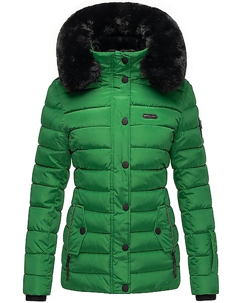Navahoo Steppjacke "Milianaa" mitKapuze Edle Winterjacke mit weicher Kunstf günstig online kaufen