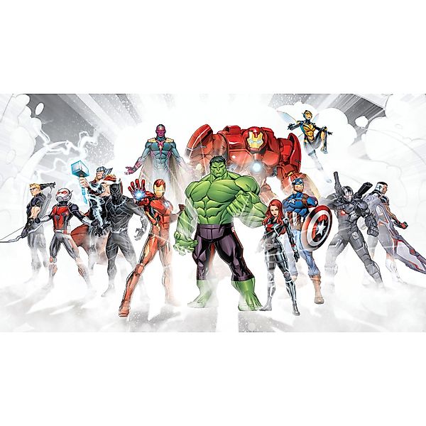 Komar Vliesfototapete Avengers Unite 500 cm x 280 cm günstig online kaufen
