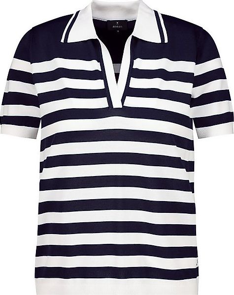 Monari Poloshirt Monari Damen Gestreiftes Poloshirt Côte d'Azur günstig online kaufen
