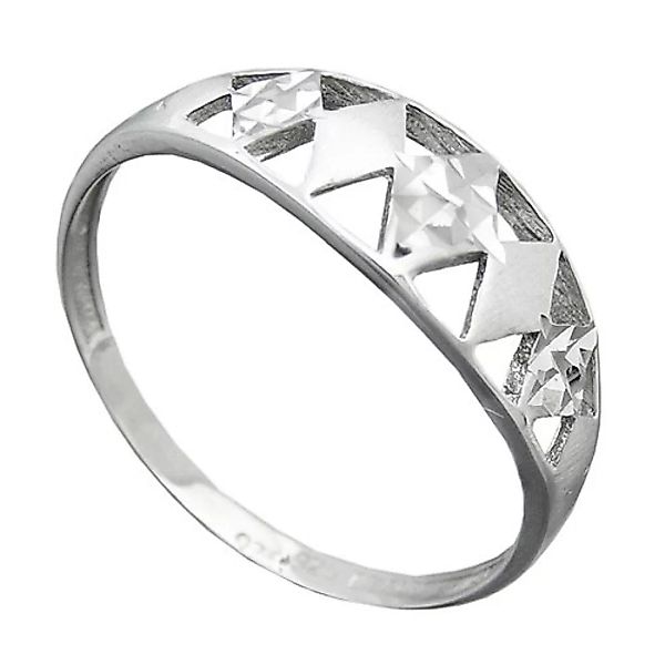 SIGO Ring, diamantiert rhodiniert, Silber 925 günstig online kaufen